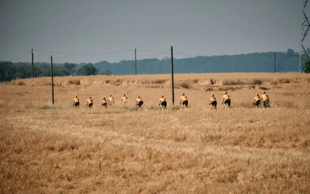Das Serviceteam hinter den Fahrern